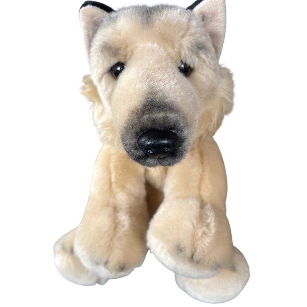 Ganz Heritage Collection German Shepherd Plush Black Tan Dog 12in H13767